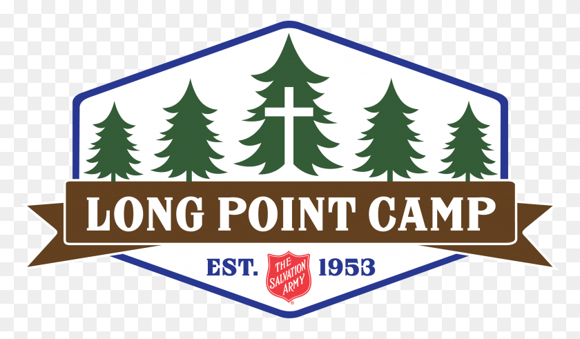 2801x1549 Descargar Png Long Point Camp 2018 Logo Final White Diamond Long Point Camp 2018, Árbol, Planta, Abeto Hd Png