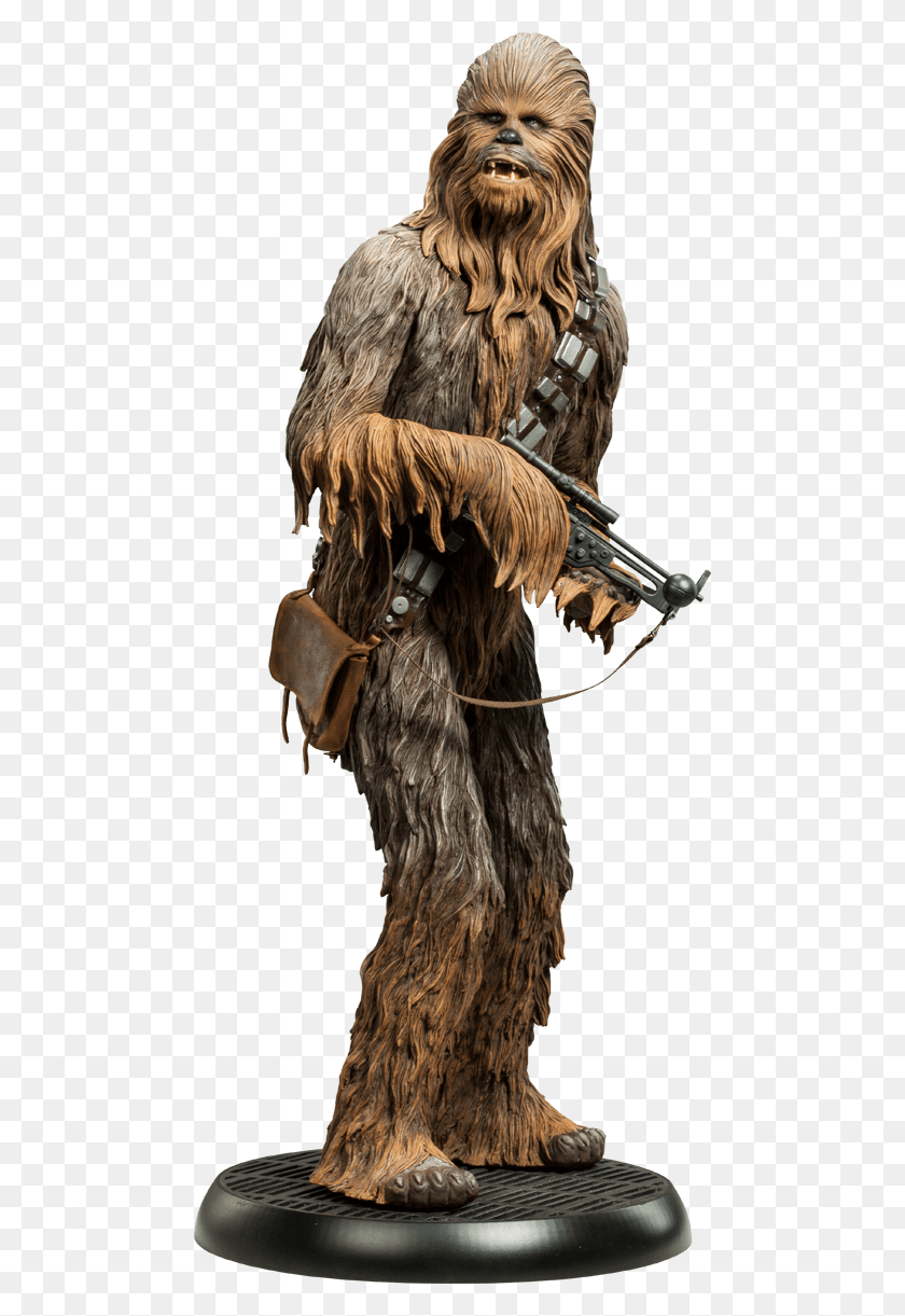 480x1161 Long Requested By Star Wars Collectors Everyone39s Chewbacca Figurine, Person, Human, Hunting HD PNG Download