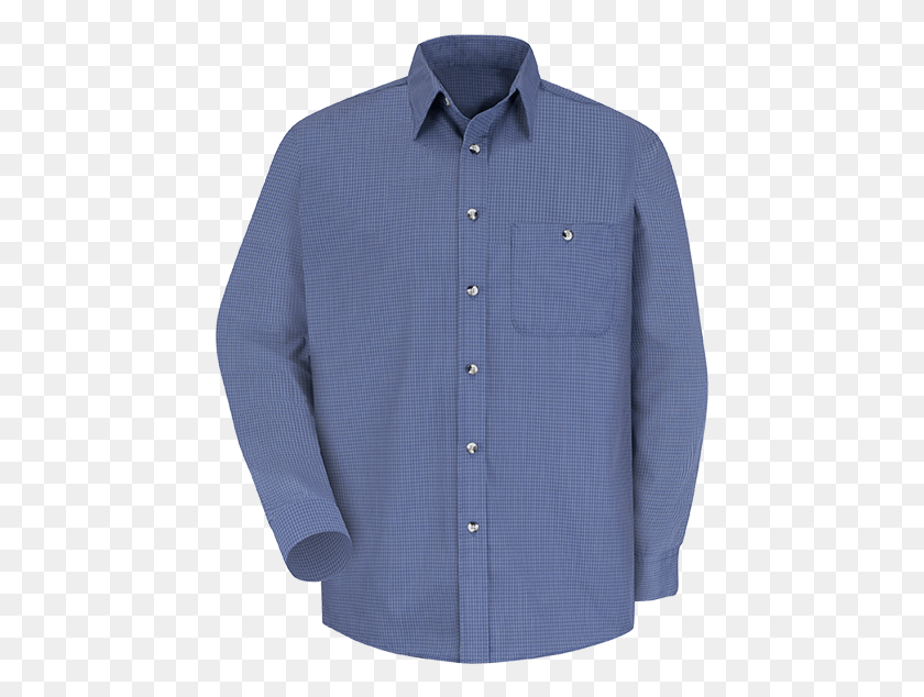 449x574 Long Sleeve Mini Plaid Uniform Shirt Button, Clothing, Apparel, Dress Shirt Descargar Hd Png