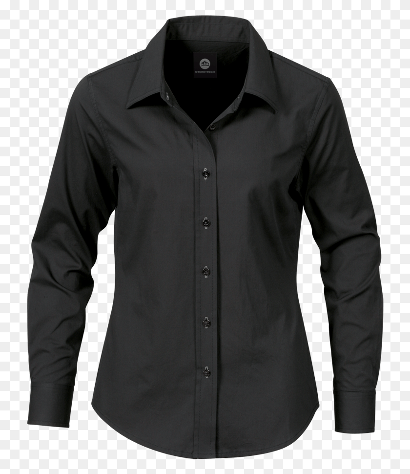 732x910 Long Sleeve Shirt Under Button Down, Clothing, Apparel, Long Sleeve Descargar Hd Png