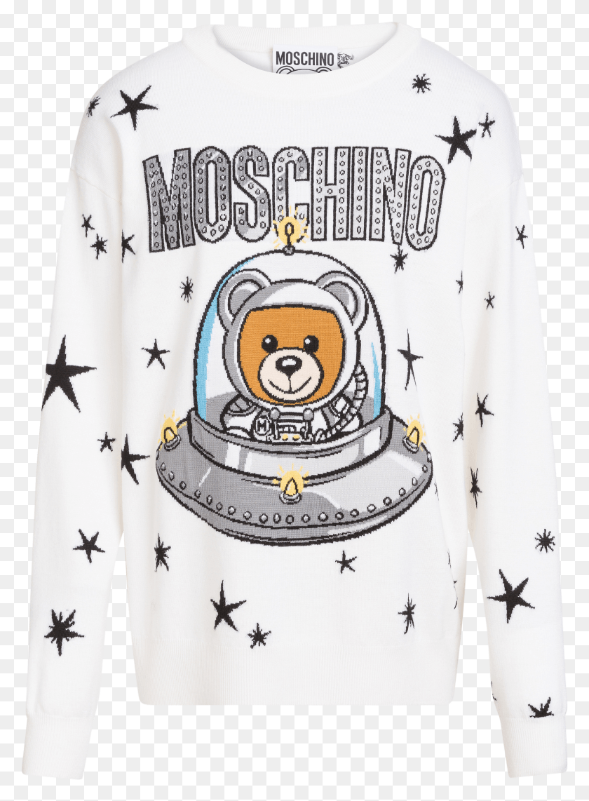 1584x2198 Long Sleeved T Shirt Moschino, Clothing, Apparel, Sleeve HD PNG Download