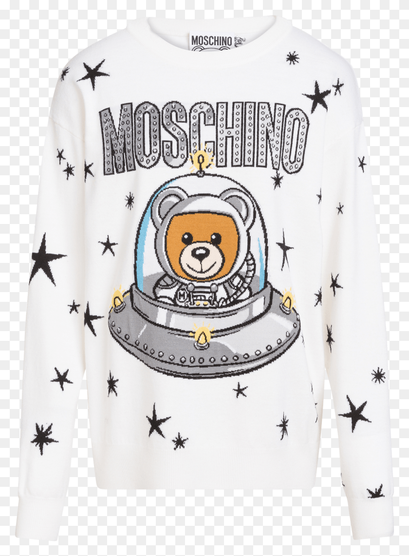 1584x2198 Camiseta De Manga Larga Moschino, Ropa, Ropa, Manga Hd Png