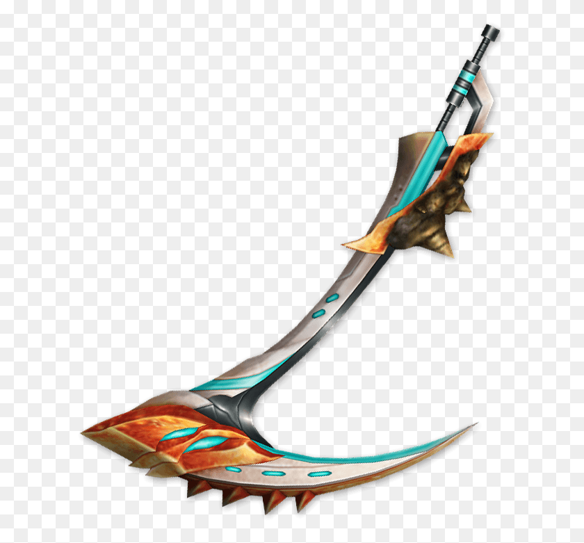 619x721 Long Sword Hammer Tonfa And Switch Axe For Zenith Bow, Blade, Weapon, Weaponry HD PNG Download