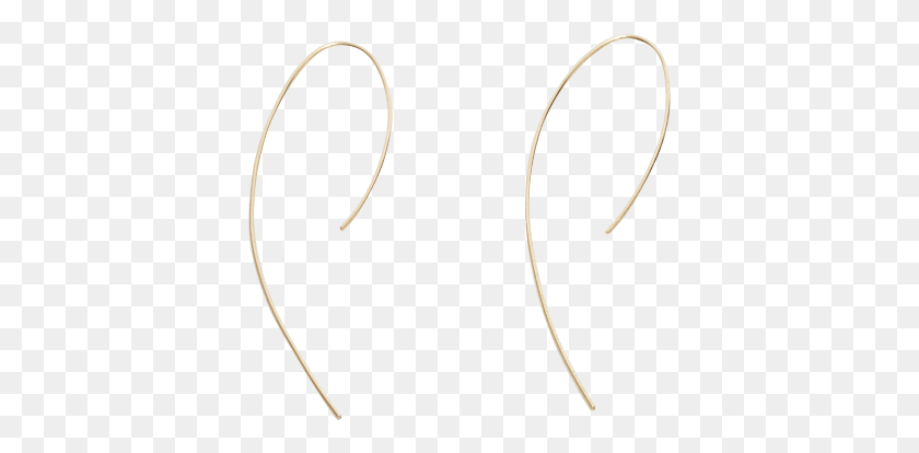 387x354 Long Wire Earrings Metal, Clothing, Apparel, Headband Descargar Hd Png