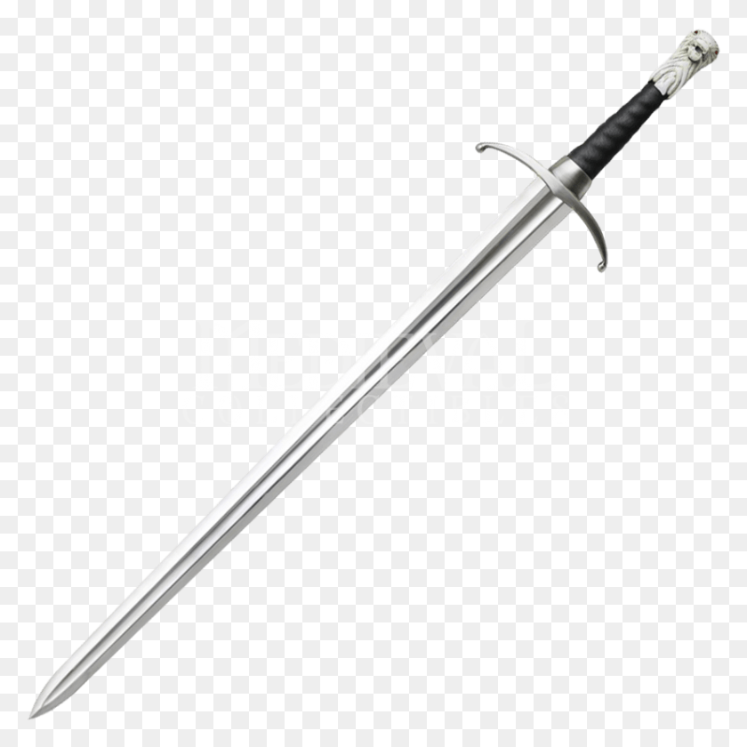 827x827 Longclaw The Sword Of Jon Snow Gandalf Sword, Blade, Weapon, Weaponry HD PNG Download