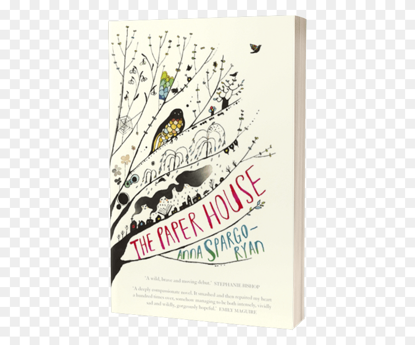403x637 Longlisted For The Abia39s Matt Richell Award Paper House Anna Spargo Ryan, Text, Bird, Animal HD PNG Download