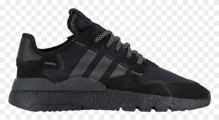 873x449 Look For The Adidas Nite Jogger Triple Black To Release Adidas Nite Jogger Core Black Carbon, Shoe, Footwear, Clothing HD PNG Download