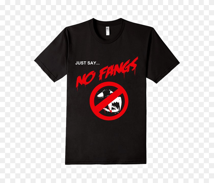 647x658 Looking For More Info On No Fangs T Shirt, Clothing, Apparel, T-shirt HD PNG Download