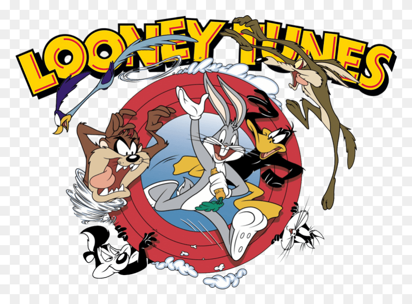 781x561 Descargar Png / Looney Tunes Image, Comics, Libro, Poster Hd Png