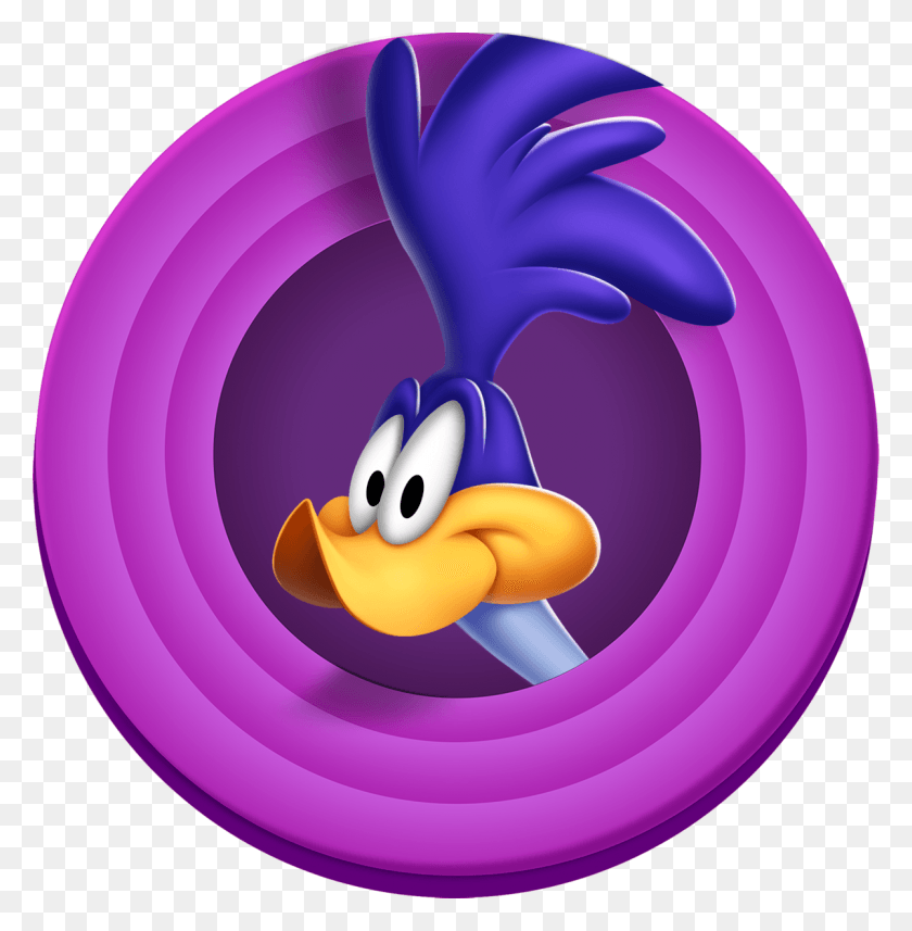 1200x1227 Looney Tunes World Of Mayhem Wile E Coyote, Purple, Graphics HD PNG Download