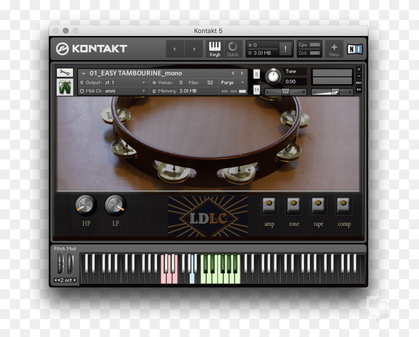 730x616 Loops De La Creme Easy Tambourine Kontakt Pipe Organ For Kontakt, Electronics, Keyboard, Cd Player HD PNG Download