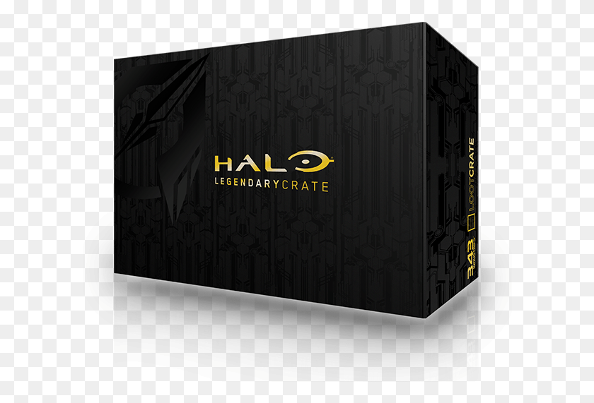 608x511 Loot Crate Halo Legendary Crate Now Available To Order Halo 3 Odst, Shipping Container, Text, Label HD PNG Download