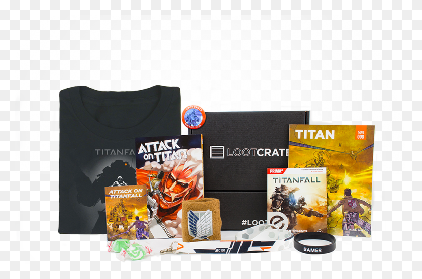 961x611 Loot Crate March 2014 Flyer, Poster, Advertisement, Clothing HD PNG Download