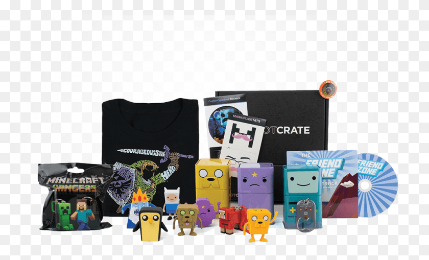 961x554 Loot Crate May 2014 Figurine, Clothing, Apparel, Sleeve HD PNG Download