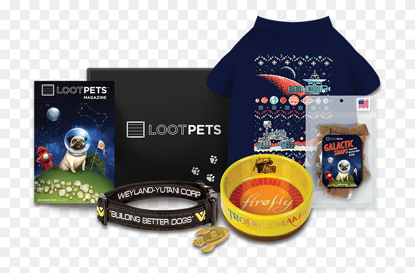 717x492 Loot Crate Pets Loot Crate For Dog, Clothing, Apparel, Wristwatch HD PNG Download