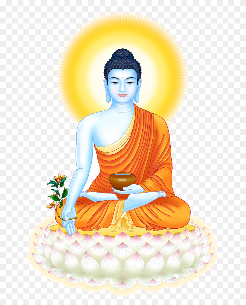 663x979 Lord Buddha Images Free, Worship, Person HD PNG Download