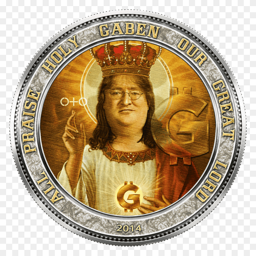 1232x1232 Lord Gaben Gabe Newell Meme Jesus, Person, Human, Money HD PNG Download