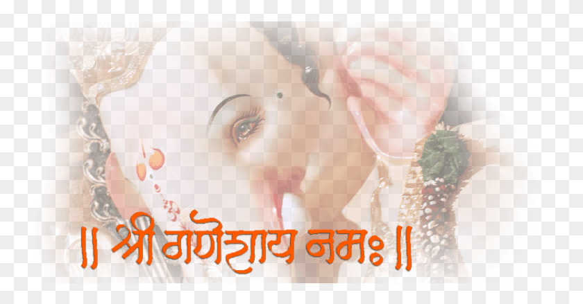 824x401 Lord Ganesha Festival Ganpati Images In Transparent Background, Doll, Toy, Person HD PNG Download