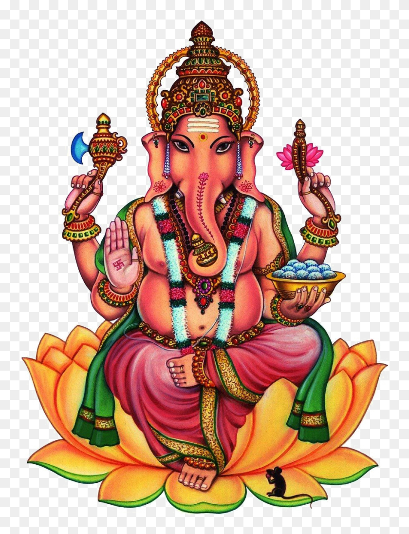 905x1201 Descargar Png El Señor Ganesha Ganesh, Etiqueta, Texto, Persona Hd Png