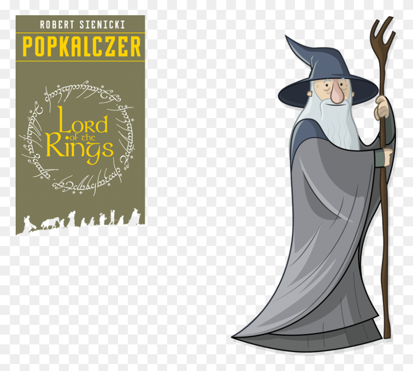 799x711 Lord Of The Rings Gandalf Cartoon, Clothing, Apparel, Bird HD PNG Download