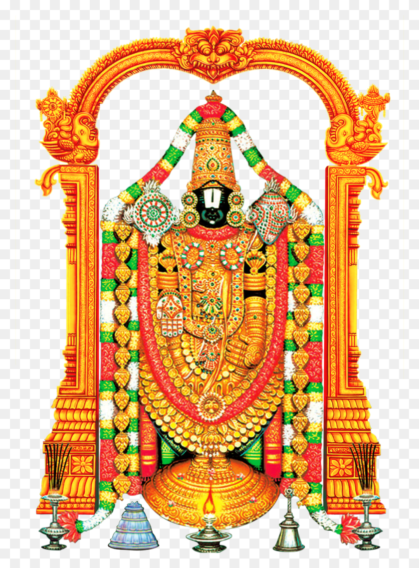 1004x1389 Lord Venkateswara, Worship, Architecture HD PNG Download