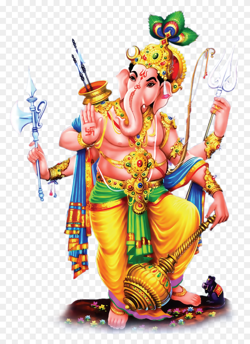 979x1375 Lord Vinayaka Ganesh Standing Images Photos God Ganesh Images, Person, Human, Graphics HD PNG Download