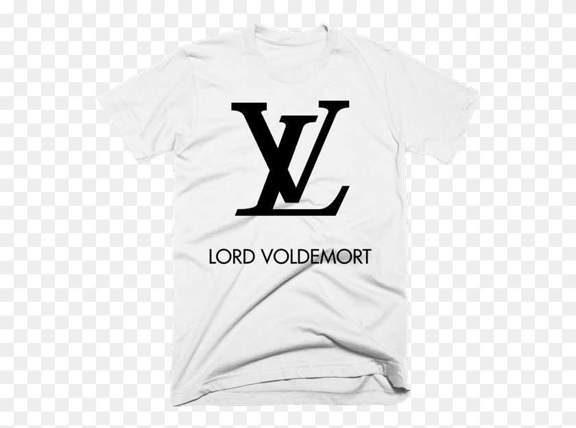 560x564 Lord Voldemort Lv Louis Vuitton T Shirt, Clothing, Apparel, T-shirt HD PNG Download