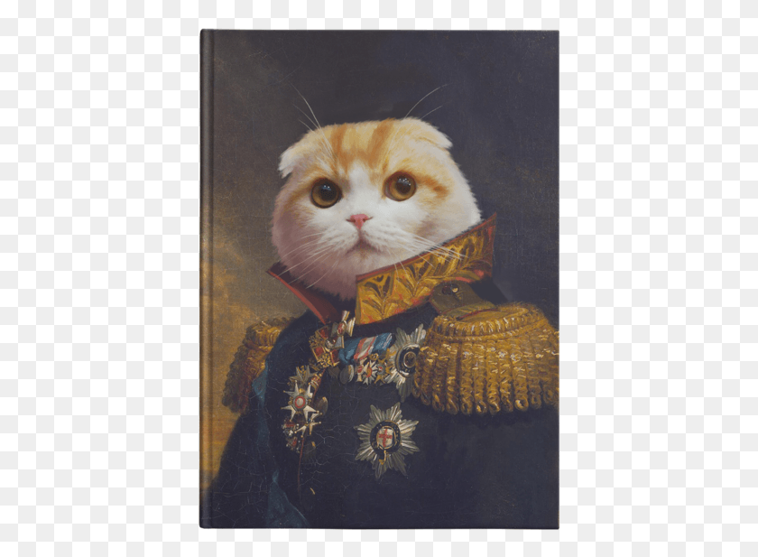 402x557 Lord Waffles Hardcover Notebook Cat Lord, Pet, Mammal, Animal HD PNG Download