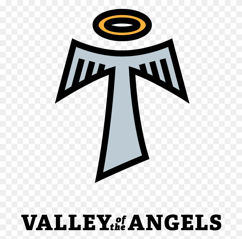 696x770 Los Angeles Angels Logo Orfanato Valle De Los Angeles 2018, Cross, Symbol, Trademark HD PNG Download