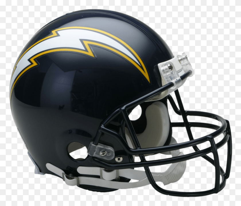 866x731 Los Angeles Chargers Vsr4 Authentic Throwback Helmet Patriots Football Helmet, Clothing, Apparel, American Football HD PNG Download