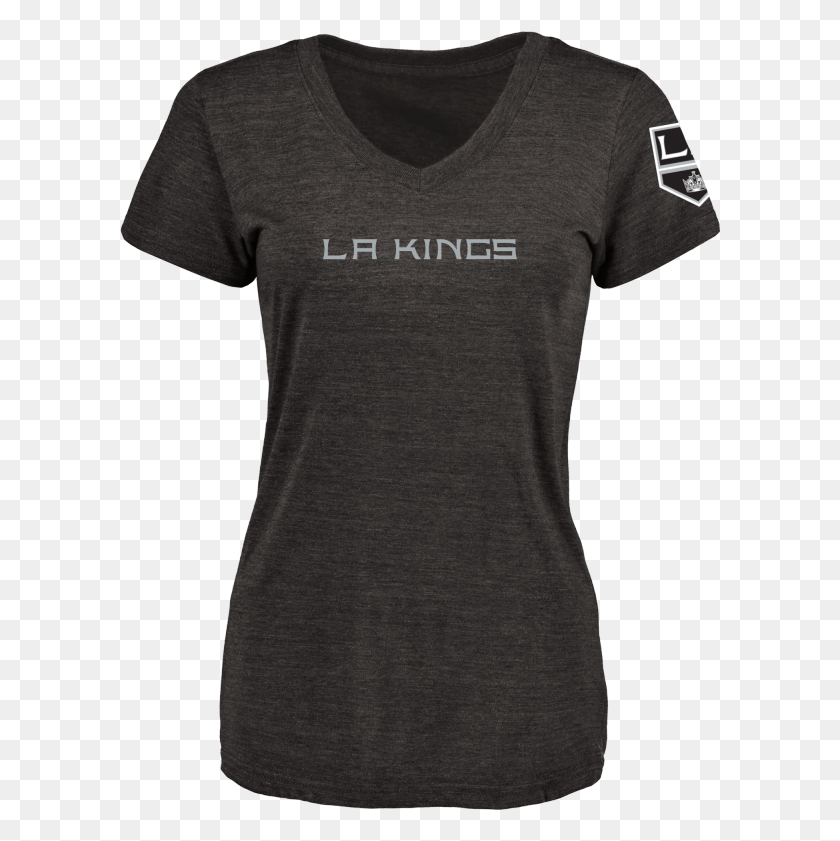 601x781 Los Angeles Kings Design Your Own V Neck Tri Los Angeles Kings, Clothing, Apparel, T-shirt HD PNG Download