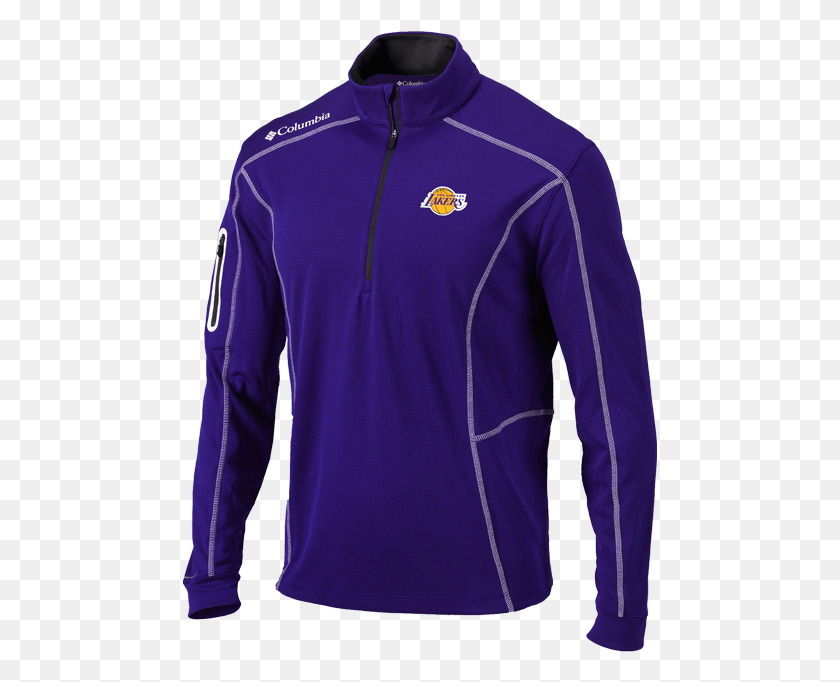 475x622 Los Angeles Lakers Purple Shotgun Quarter Zip Fleece Columbia Mens Personalized Omni Wick Shotgun 1 4 Zip, Sleeve, Clothing, Apparel HD PNG Download