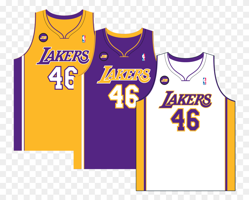 Angeles Lakers Los Angeles Lakers Uniforme, Clothing, Apparel, Shirt Hd Png...