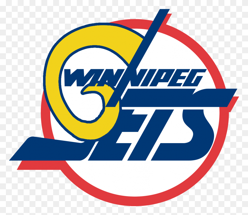 1958x1675 Los Angeles Rams Of Winnipeg Winnipeg Jets Logo 2019, Symbol, Trademark, Text HD PNG Download