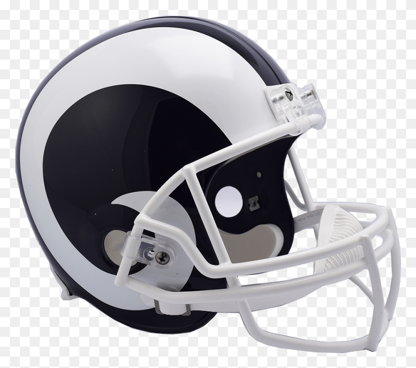 936x820 Los Angeles Rams Vsr4 Replica Helmet Rams Helmet 2017, Clothing, Apparel, Football Helmet HD PNG Download