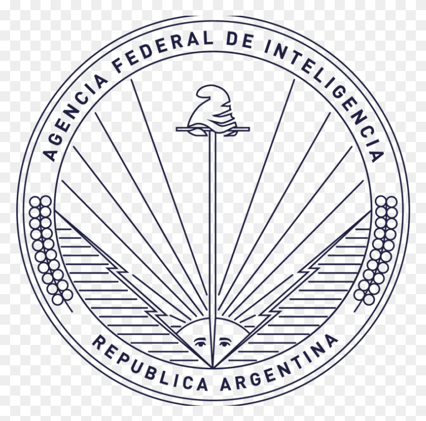 791x781 Los Servicios De Inteligencia Operadores A Las Sombras Agencia Federal Argentina De Inteligencia, Logotipo, Símbolo, Marca Registrada Hd Png