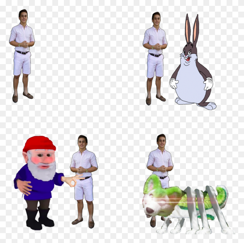 1253x1244 Loss I Had To Do It To Em Furroach Gnome Big Chunges You Ve Been Gnomed Gif, Person, Human, Clothing HD PNG Download