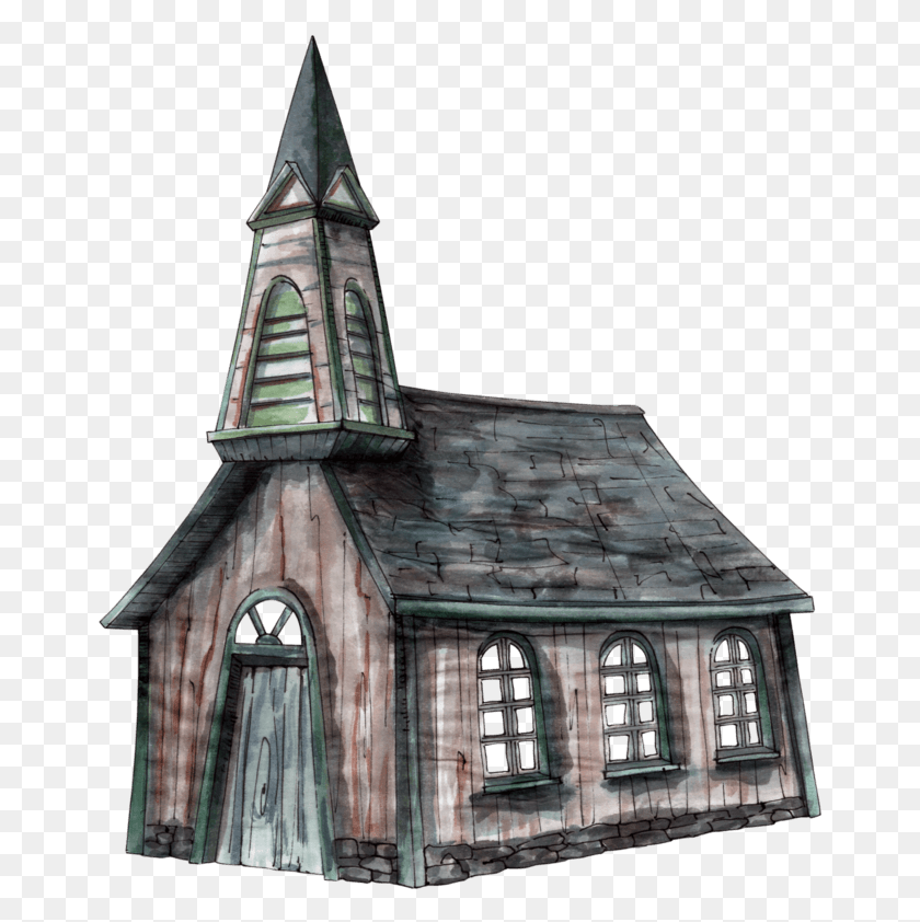 662x782 Lost At Seachurch House, Tower, Architecture, Building HD PNG Download