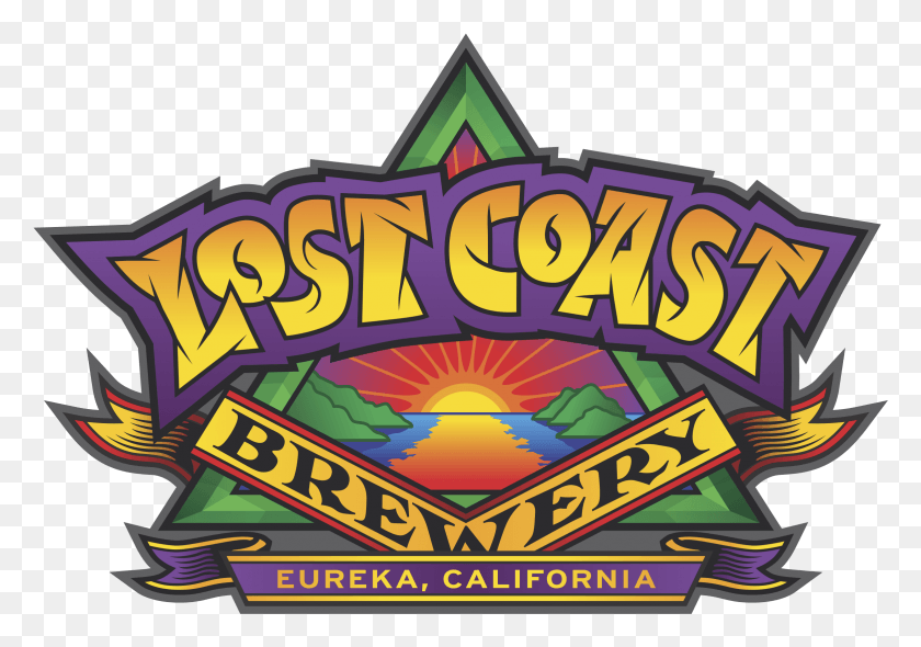 2342x1593 Descargar Png Lost Coast Brewery Logo Lost Coast Brewery, Parque De Atracciones, Pac Man Hd Png