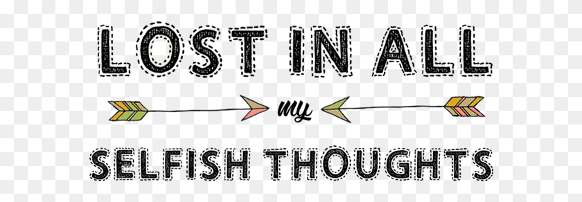584x232 Lost In All My Selfish Thoughts Graphics, Arrow, Symbol, Arrowhead HD PNG Download