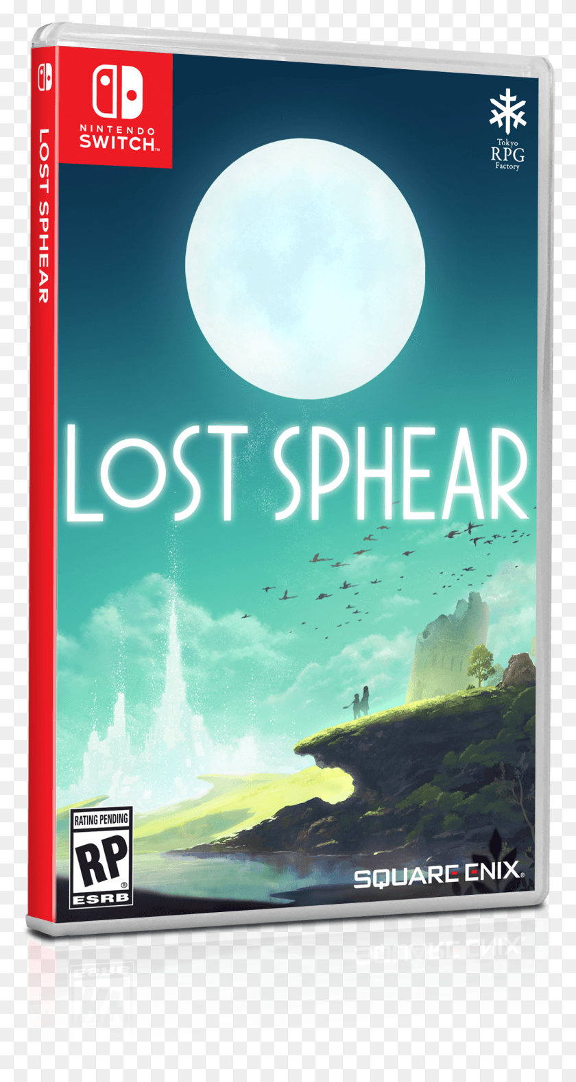 1241x2418 Lost Sphear Nintendo Switch, Плакат, Реклама, Роман Hd Png Скачать