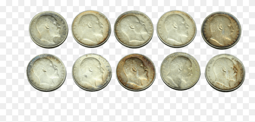 880x386 Lot Of Indian Silver Coins Coin, Nickel, Money, Dime HD PNG Download