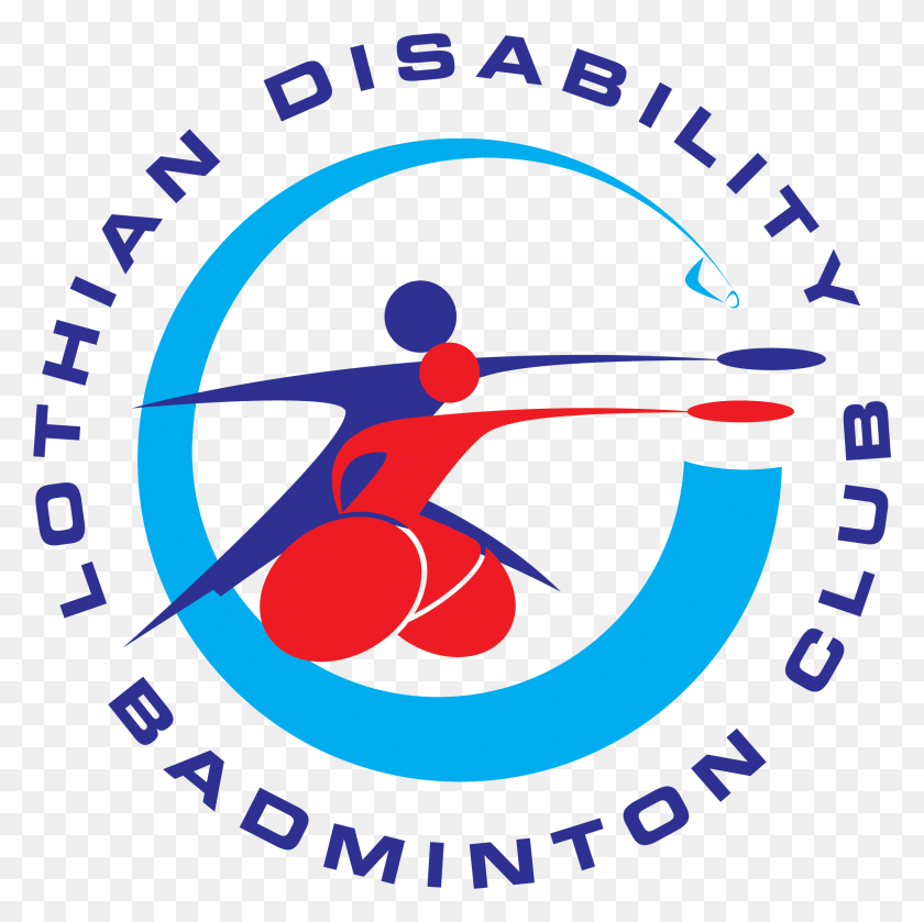 2232x2230 Lothian Disability Badminton Club Parabadminton Logo, Poster, Advertisement, Text HD PNG Download