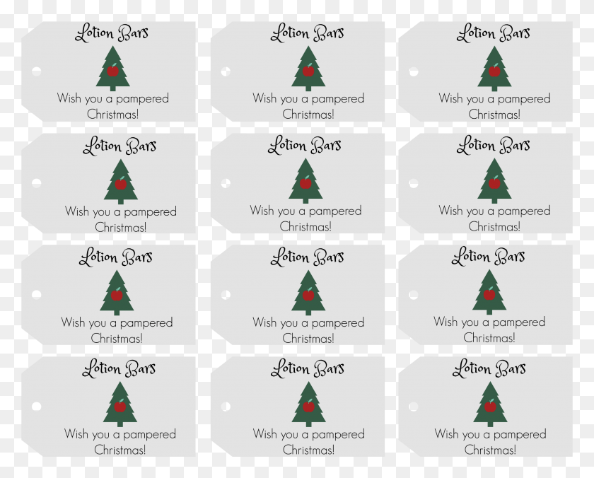 2668x2108 Lotion Bars Free Printable Gift Tags For Teacher Christmas Christmas Tree, Nature, Outdoors, Triangle HD PNG Download