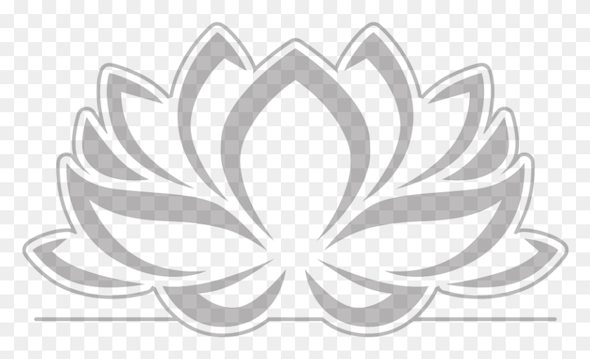 813x472 Lotus Flower Hindu Symbols Red Lotus Flower Symbol, Floral Design, Pattern, Graphics HD PNG Download