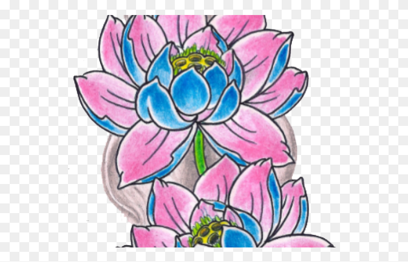 614x481 Lotus Flower Tattoo Flash, Floral Design, Pattern, Graphics HD PNG Download