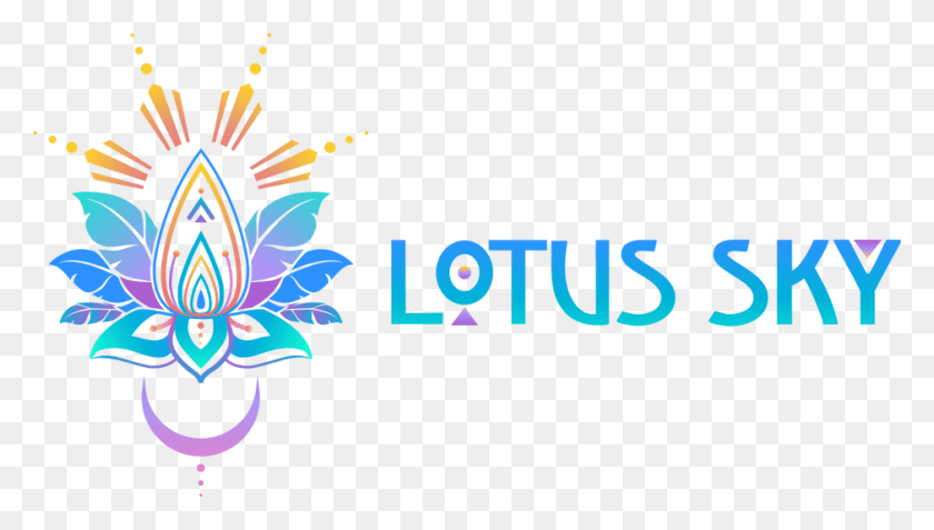 940x503 Descargar Png Lotus Sky Logo Diseño Gráfico Horizontal, Gráficos, Diseño Floral Hd Png
