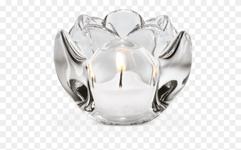 537x465 Лотос Tealight Holder Clear H6 5 Lotus Fyrfadsstager Glas, Керамика, Свадебный Торт, Торт Png Скачать