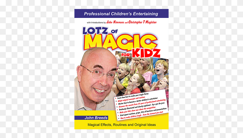 327x417 Lotz Of Magic For Kidz Джона Бридса Kidz Magic, Плакат, Реклама, Человек Hd Png Скачать