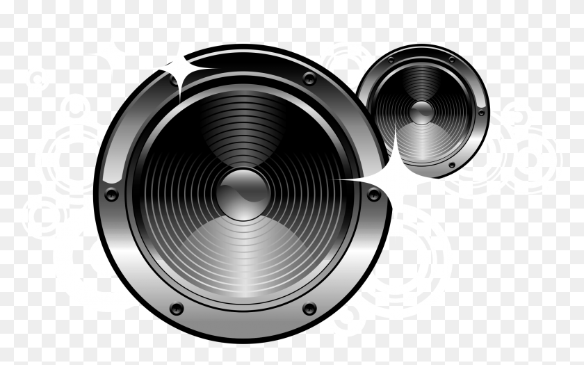 2204x1314 Loudspeaker Trend Speakers Computer Speaker File Circle, Electronics, Audio Speaker HD PNG Download